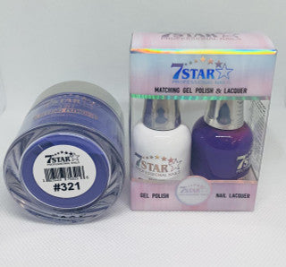 7 Star - Matching Colors (3pc) - 321 — 7 Star Nail Product | C8 Nail Supply
