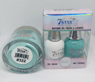 7 Star - Matching Colors (3pc) - 322 — 7 Star Nail Product | C8 Nail Supply