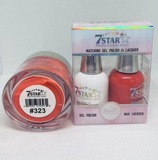 7 Star - Matching Colors (3pc) - 323 — 7 Star Nail Product | C8 Nail Supply