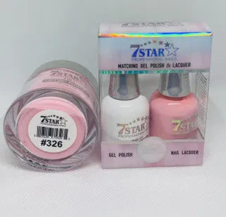 7 Star - Matching Colors (3pc) - 326 — 7 Star Nail Product | C8 Nail Supply