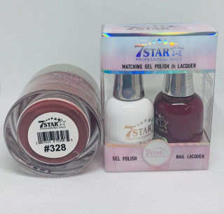 7 Star - Matching Colors (3pc) - 328 — 7 Star Nail Product | C8 Nail Supply