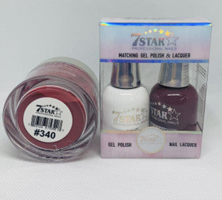 7 Star - Matching Colors (3pc) - 340 — 7 Star Nail Product | C8 Nail Supply