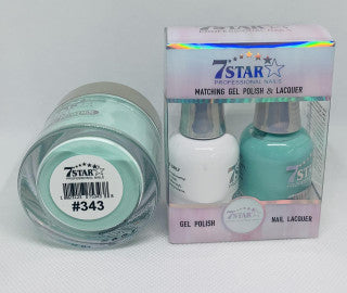 7 Star - Matching Colors (3pc) - 343 — 7 Star Nail Product | C8 Nail Supply