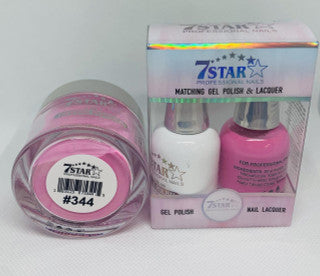 7 Star - Matching Colors (3pc) - 344 — 7 Star Nail Product | C8 Nail Supply