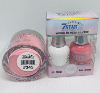 7 Star - Matching Colors (3pc) - 345 — 7 Star Nail Product | C8 Nail Supply