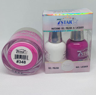 7 Star - Matching Colors (3pc) - 348 — 7 Star Nail Product | C8 Nail Supply