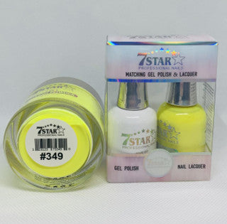 7 Star - Matching Colors (3pc) - 349 — 7 Star Nail Product | C8 Nail Supply