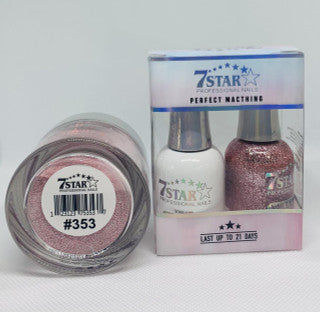 7 Star - Matching Colors (3pc) - 353 — 7 Star Nail Product | C8 Nail Supply