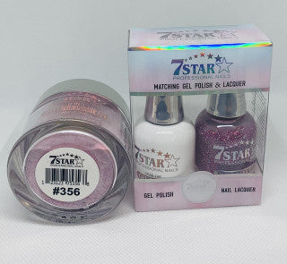 7 Star - Matching Colors (3pc) - 356 — 7 Star Nail Product | C8 Nail Supply