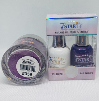 7 Star - Matching Colors (3pc) - 359 — 7 Star Nail Product | C8 Nail Supply