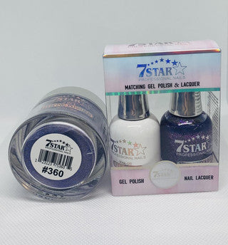 7 Star - Matching Colors (3pc) - 360 — 7 Star Nail Product | C8 Nail Supply