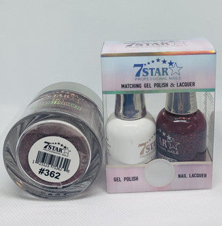 7 Star - Matching Colors (3pc) - 362 — 7 Star Nail Product | C8 Nail Supply