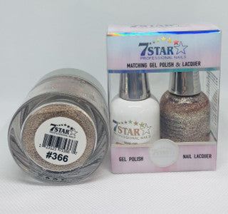 7 Star - Matching Colors (3pc) - 366 — 7 Star Nail Product | C8 Nail Supply