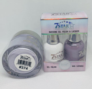 7 Star - Matching Colors (3pc) - 374 — 7 Star Nail Product | C8 Nail Supply