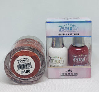 7 Star - Matching Colors (3pc) - 380 — 7 Star Nail Product | C8 Nail Supply