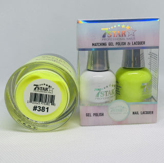 7 Star - Matching Colors (3pc) - 381 — 7 Star Nail Product | C8 Nail Supply
