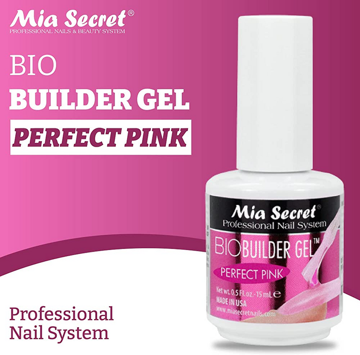 Mia Secret Gel Bioconstructor - Perfect Pink 0.5oz