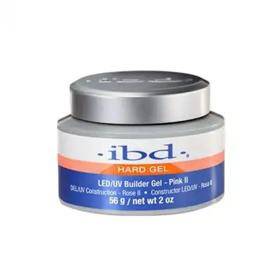 IBD Hard Gel LED/UV Builder Gel - PINK II