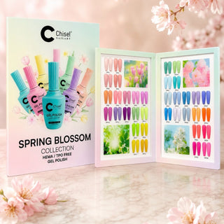 Chisel Spring Blossom Collection Gel 0.5oz - Set 36 Colors w/ 1 Acrylic Booklet