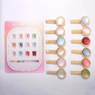 Hang Pure Star Cat Eye Gel – 12 Colors w/ 1 Counter Display