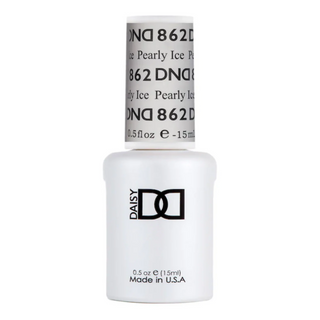 DND Gel Polish - Sheer Collection - 862 Pearly Ice — DND Gel Polish | C8 Nail Supply