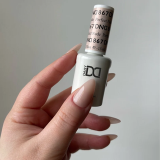 DND Gel Polish - Sheer Collection - 867 Perfect Nude