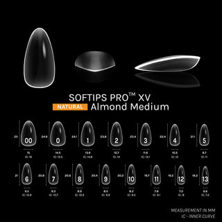 Sofgel Softips Pro XV - Natural Almond