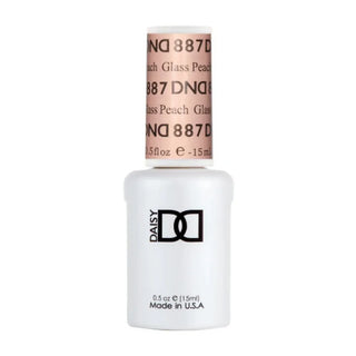 DND Gel Polish - Sheer Collection - 887 Glass Peach — DND Gel Polish | C8 Nail Supply