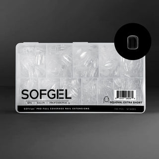 Sofgel Softips Pro XII - Standard Squoval Extra Short
