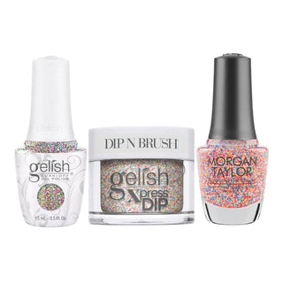 Morgan Taylor/Gelish Color 0.5oz - 952 LOTS OF DOTS