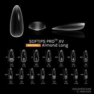 Sofgel Softips Pro XV - Natural Almond