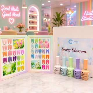 Chisel Spring Blossom Collection Gel 0.5oz - Set 36 Colors w/ 1 Acrylic Booklet