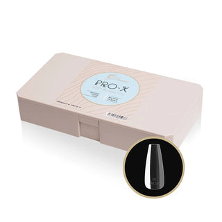 iGel PRO-X Soft Gel Nail Tips - Natural Coffin 600pcs