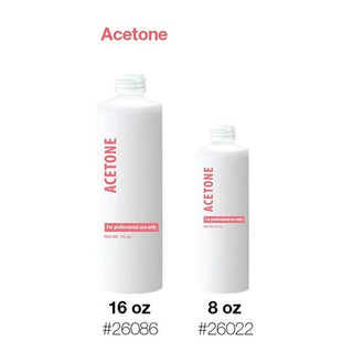 Cre8tion Plastic Bottle "Acetone" EMPTY - Related Liquid non Cap