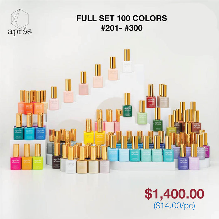 Apres Full Set - Gel Couleur Bundle - Primera edición 100 colores