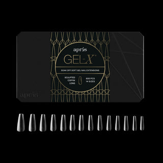 Apres Gel-X Tips 2.0 - SCULPTED Coffin