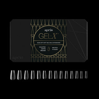Apres Gel-X Tips 2.0 - SCULPTED Coffin