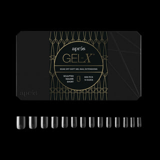 Apres Gel-X Tips 2.0 - SCULPTED Square