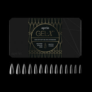 Apres Gel-X Tips 2.0 - SCULPTED Stiletto