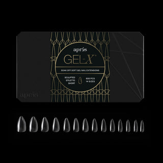 Apres Gel-X Tips 2.0 - SCULPTED Stiletto