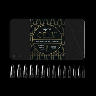 Apres Gel-X Tips 2.0 - SCULPTED Stiletto