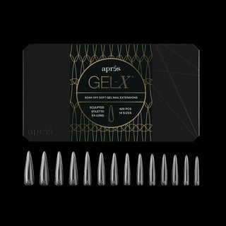 Apres Gel-X Tips 2.0 - SCULPTED Stiletto - Apres - view 20