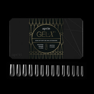 Apres Gel-X Tips 2.0 - SCULPTED Square