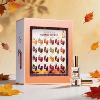 Cre8tion Cat Eye Gel Autumn Collection Kit - 24 Colors