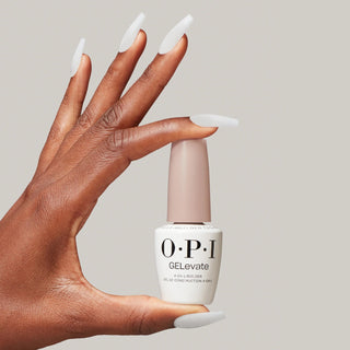 OPI GELevate Builder Gel 0.5oz - BIB006 Blank Canvas (Soft White)