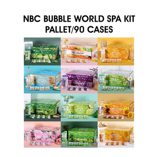 PALLET DEAL - NBC Bubble World Spa Kit (4 Step) - Pallet/90 cases, 50 kits/case