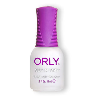 Orly Sec'n Dry Quick-Dry Topcoat 0.6oz