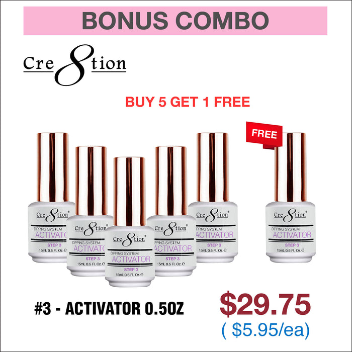 (Bonus Combo) Cre8tion #3 - ACTIVATOR 0.5oz Buy 5 get 1 free