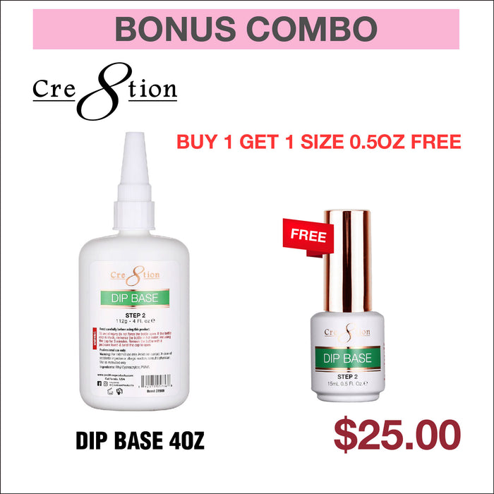 (Spring Deal) Cre8tion Dip Essential 4oz - Buy 1 Get 1 size 0.5oz Free
