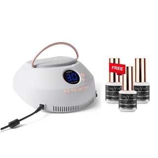 (Bonus Combo) OPI Star Light Gel Lamp - Buy 1 Get 3 Cre8tion Diamond Top 0.5oz Free